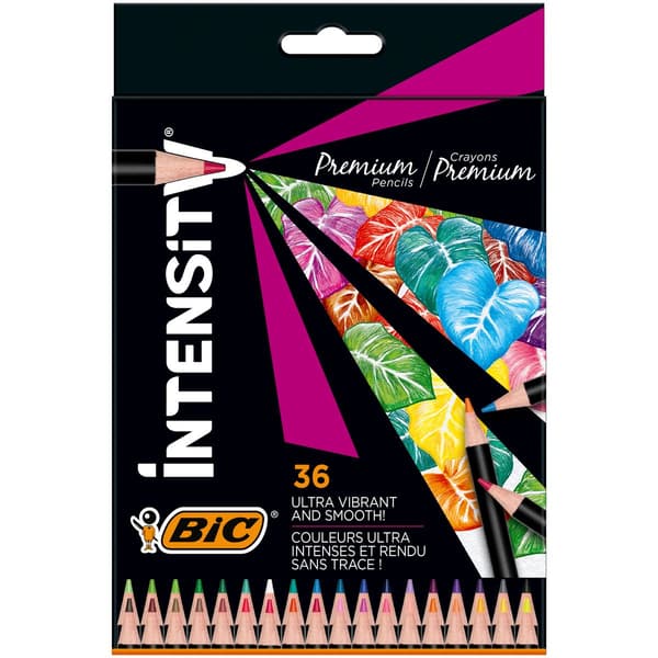 Intensity Premium 36 farver BIC blyanter