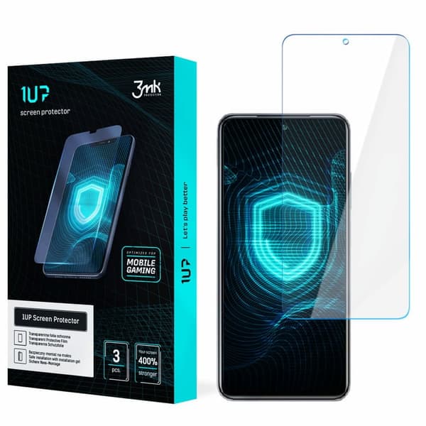 3MK Foil 1UP Xiaomi Redmi Note 10 Pro -pelinäyttösuoja 3 kpl