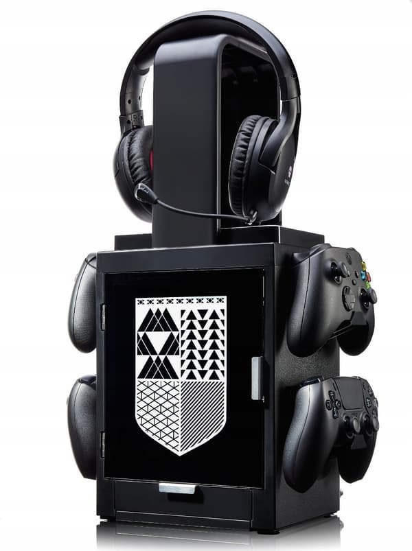 Numskull Gaming Cabinet Tillbehörsställ - Destiny Light Logo