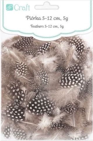 Vaktelfjädrar 5-12 cm 5g