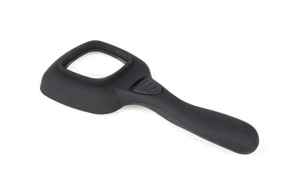 Oplyst håndlup 64mm/4D 6xLED (LR-1) /312071/