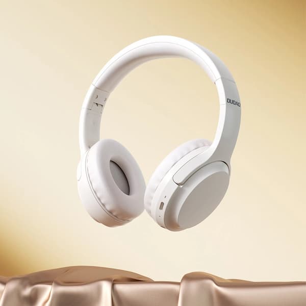 Dudao X22Pro On-Ear-kuulokkeet, langattomat, Bluetooth 5.3 – Valkoinen