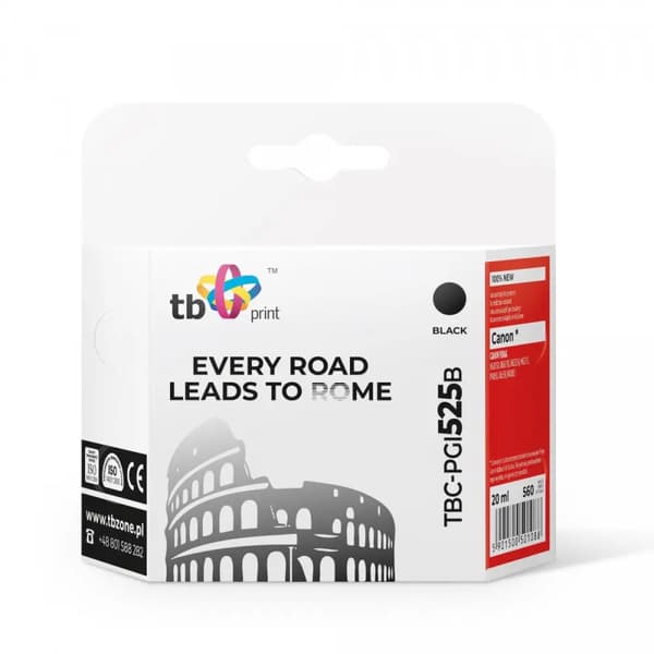 TB - sort - blækpatron (alternativ til