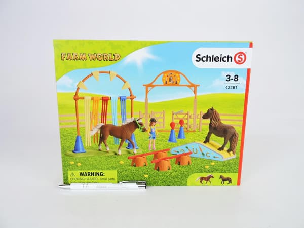 Schleich Farm World 42481 Pony Agility Træning