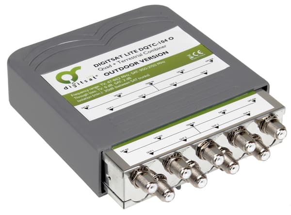 Kombiner RTV/SAT x4 DIGITSAT DQTC-104