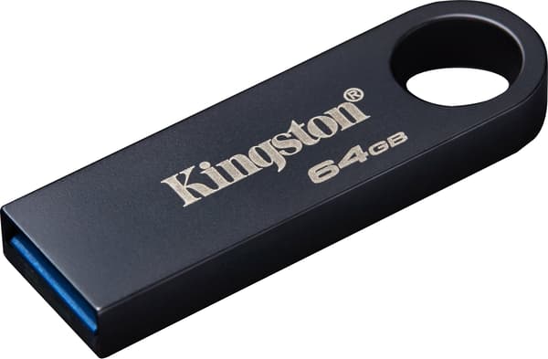 Kingston USB-flashdrev DataTraveler SE9 G3 - USB 3.2 Gen 1 - 64 GB - sort
