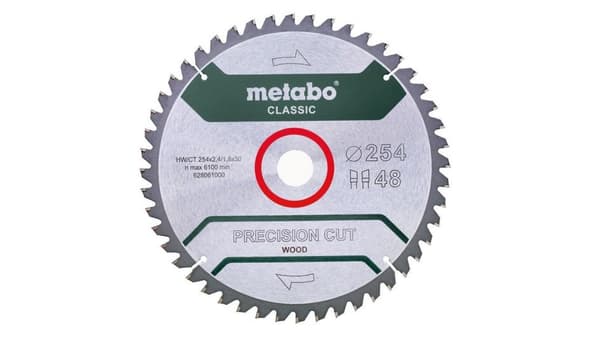 Metabo PrecisionCutClassic 254x 30, 48 WZ 5neg