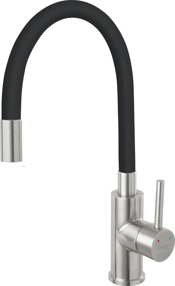 Ferro Zumbia Inox køkkenarmatur sort (BZA4BSS)