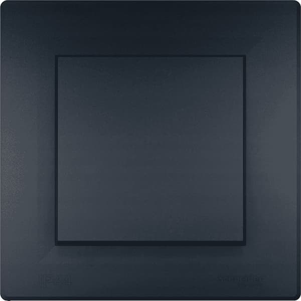 Schneider Electric Trappkontakt Aspora IP44 med ram antracit (EPH0400471)