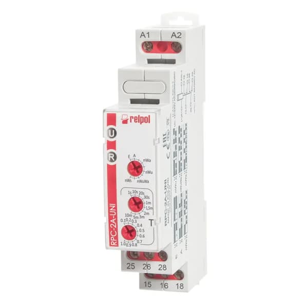 Relpol Aikalähetin 1P 12-240VAC/DC RPC-2A-UNI 863217