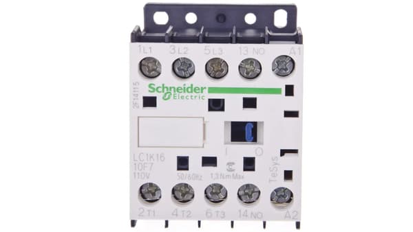 Effektkontaktor 16A 3P 110V AC 1S 0B LC1K1610F7