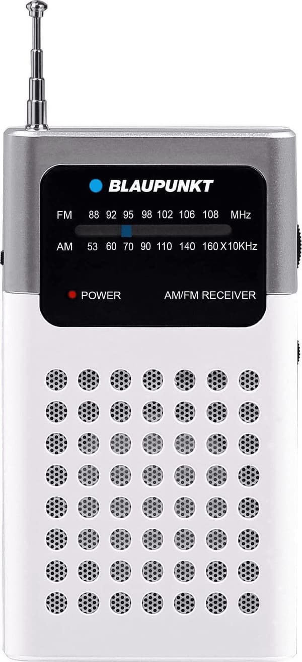 Blaupunkt PR4WH bærbar hovedenhed (hvid)