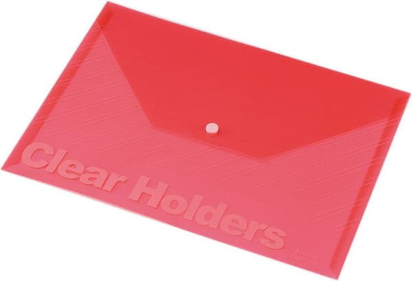 Focus C330 A4-kuvert transparent rosa