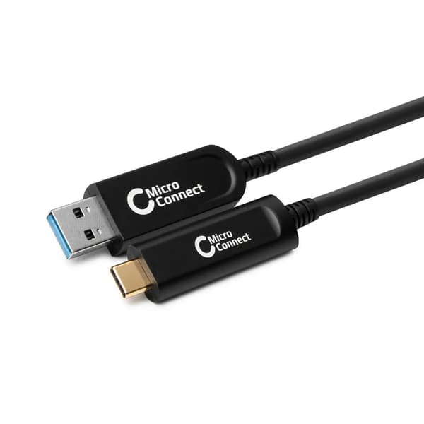 MicroConnect Premium Optic USB-kabel 3.2 Gen 2 A-C 20M