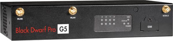 TERRA FIREWALL BLACK DWARF PRO G5 som en tjeneste inkl. Securepoint Infinity-licens UTM årligt/pris pr. år