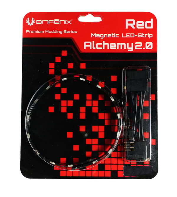 BitFenix Alchemy 2.0 Magneettinauha 30x LED - 60cm, punainen