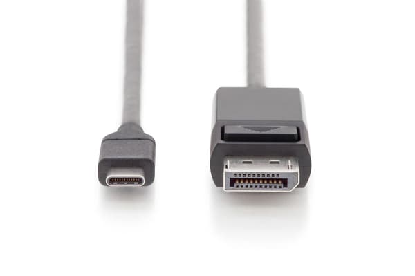 DIGITUS - DisplayPort-kabel - 24-bens USB-C til DisplayPort - 2 m