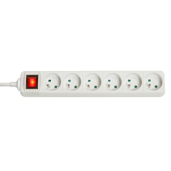 Lindy 73126 stikdåse 6 AC stikkontakt(er) Indendørs Hvid