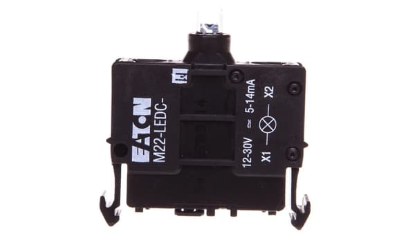 LED-lamphållare vit 12-30V AC/DC M22-LEDC-W 216560