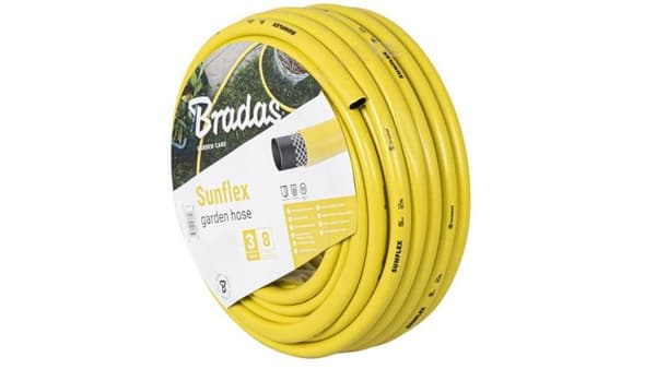 Trädgårdsslang gul 3/4 3-lager 50m SUNFLEX Bradas