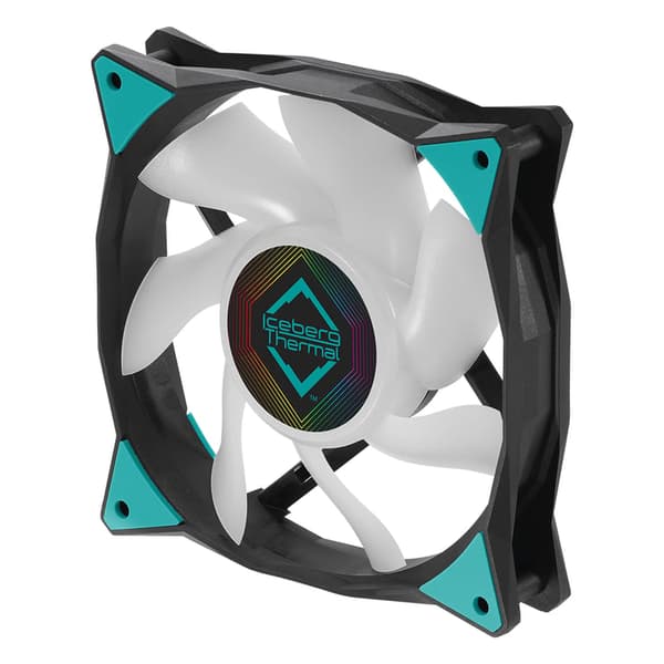TUULETIN 120X120 ICEBERG-THERMAL ICEGALE ARGB MUSTA