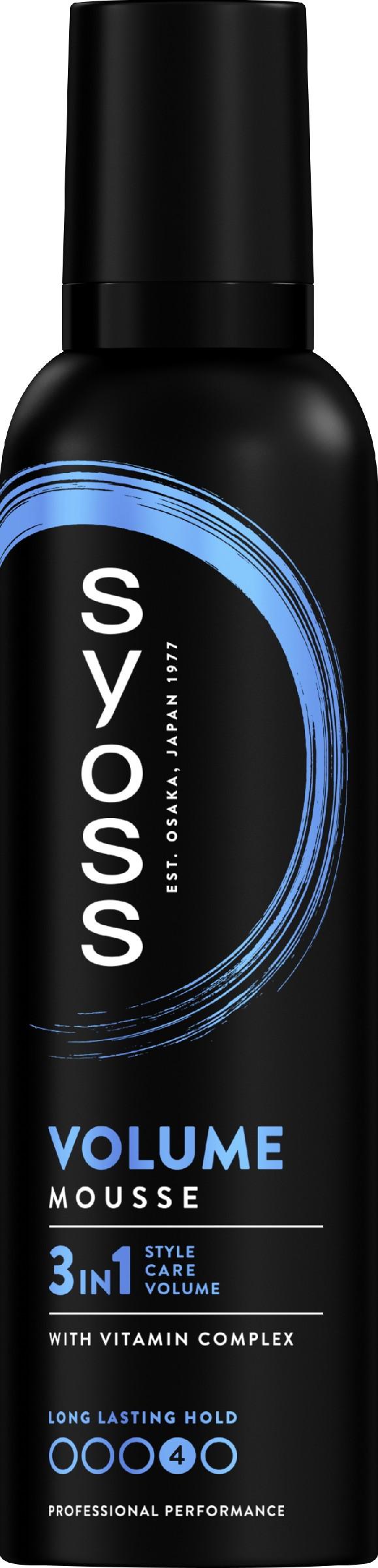 Syoss Volume Lift Hårskum Ekstra Stærk Øget Materiale 250 ml