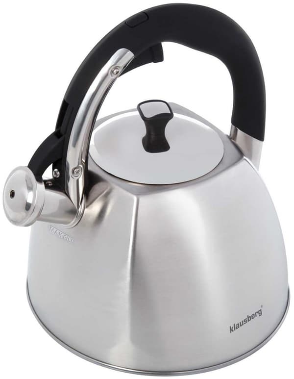 VATTENKOKARE MED VISSLA KLAUSBERG 2,2L KB-7409