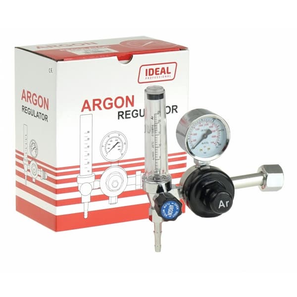 ARGON/CO2-PAINEENSÄÄDIN VIRTAUSMITTARILLA