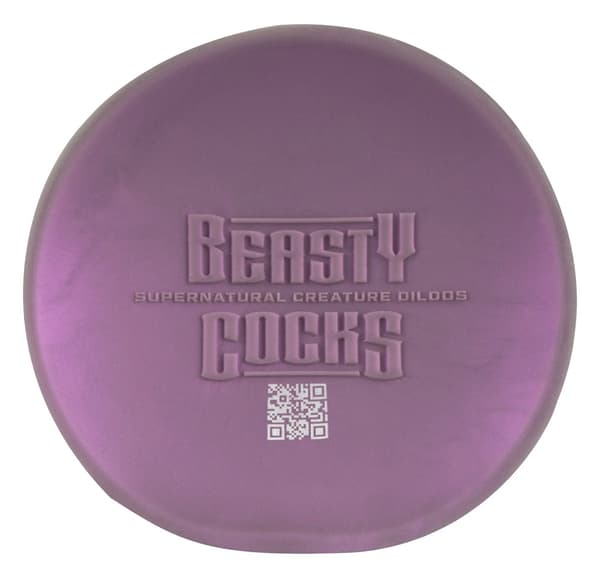 Beasty Cocks Alien Phallus Flytande Silikon Intimmaskin 21 cm Metallisk
