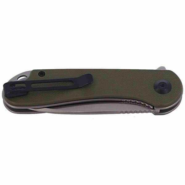 CIVIVI Elementum Flipper OD Green G10, Satin F