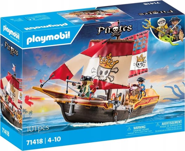 71418 Pirates Litet piratskepp