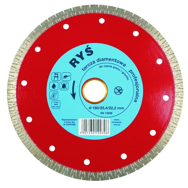 DIAMANTKLINGE TURBO SCRATCH 125MM