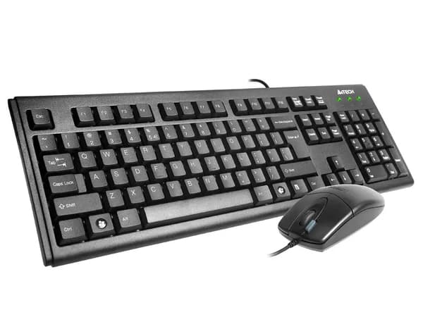 A4TECH Tastatursæt + mus KM-72620D USB sort