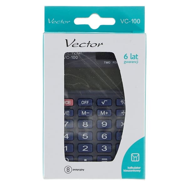 Vector KAV VC-100 taskulaskin