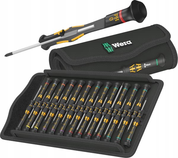 Wera Kraftform Micro ESD Big Pack 1 Skruetrækker elektronik
