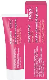 Ziaja Mintperfekt Sensitive Tandkräm Minskar Övervikt 75 ml