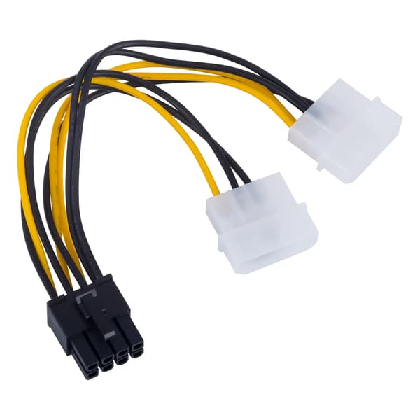 Adapteri 2x Molex/PCI-Express 8-pin AK-CA-29