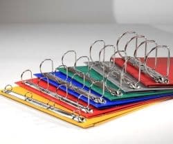 Ringbind Anna Zaradna 4-rings A4 25mm blå (sek1070019)