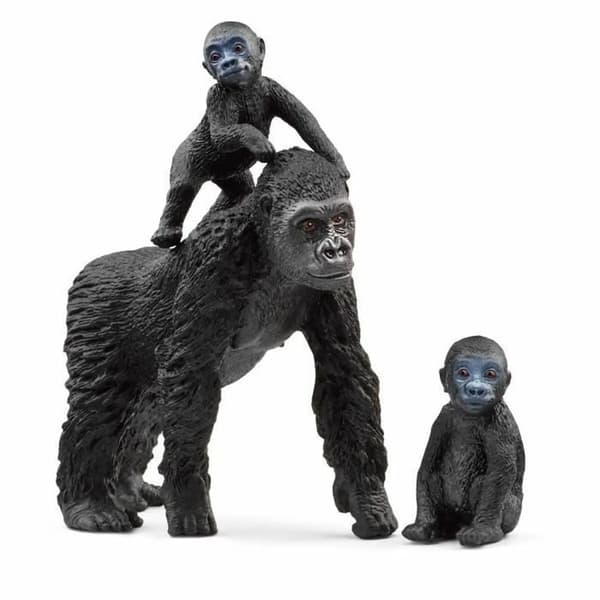 Schleich Wild Life 42601 Låglandsgorillafamilj
