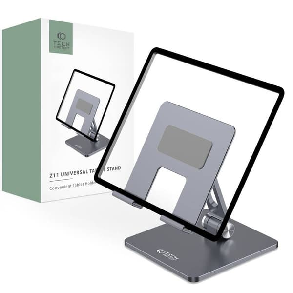 Teleskopisk tablet holder Z11 Universal Stand Holder Grå