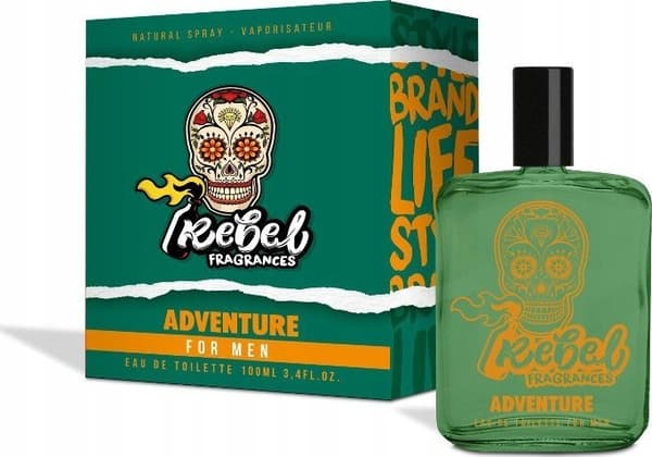 REBEL Adventure For Men EDT-suihke 100ml