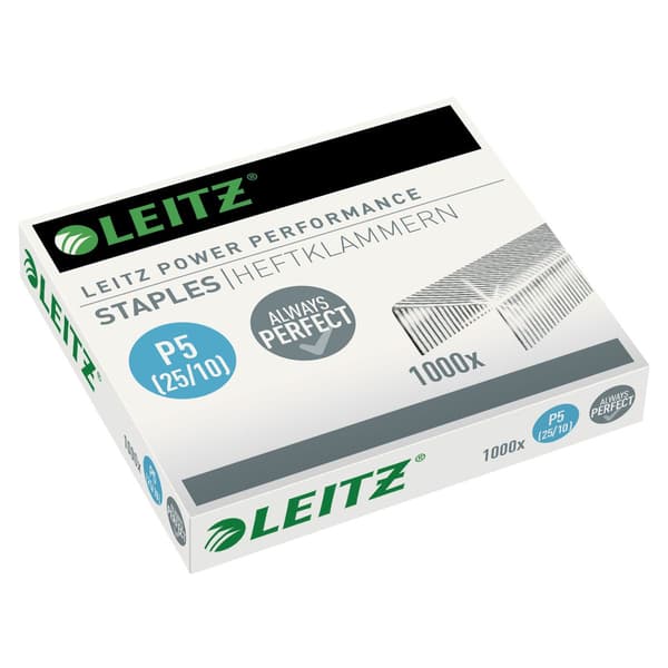 Leitz Häftklamrar 20/10, 1000 st (10K074C)