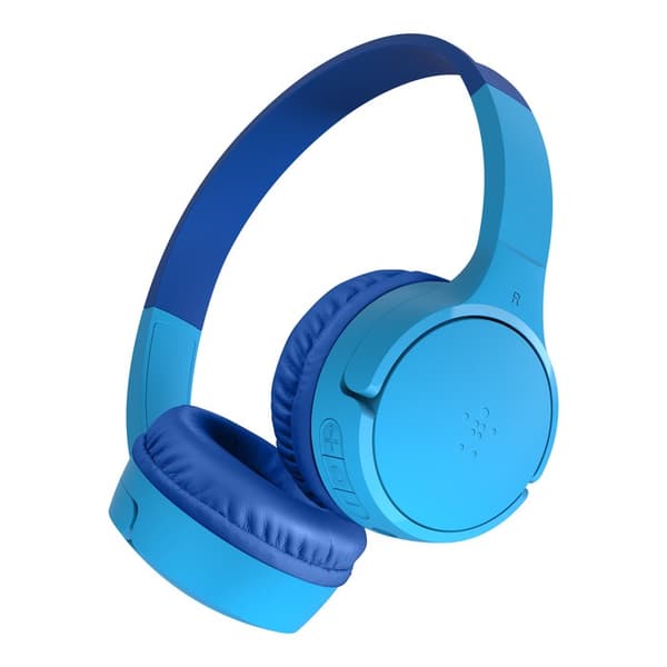 Belkin Soundform Mini-On-Ear til børn BT USB-C blå AUD002btBLV3