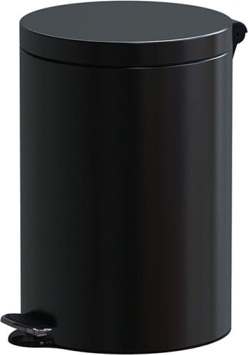 ALDA papperskorg med pedal svart (AF613A-05)