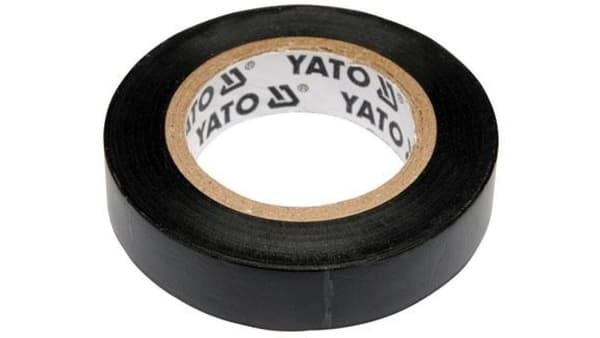 Yato Elektrisk Isoleringstape 12mm x 0.13mm 10m Sort (YT-8152)