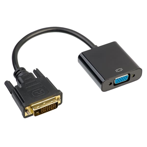 Adapter med kabel AK-AD-50 DVI / VGA