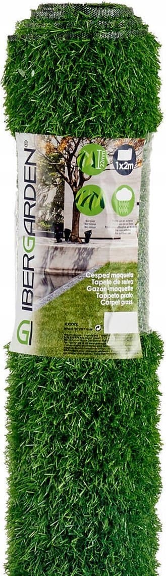 Astro-turf tvåfärgad grön
