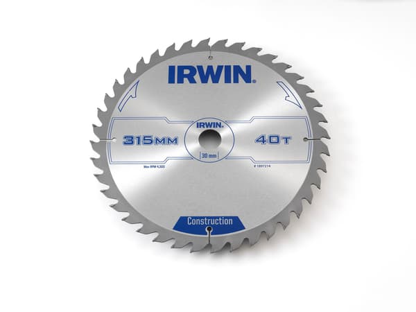 RUNDSAV 315x30x3,2mm 40z ATB KONSTRUKTION IRWIN