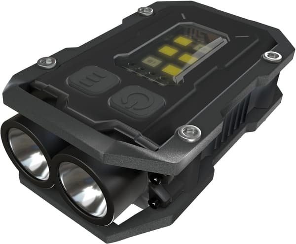 Newell EDC Nyks Solid LED Lommelygte - Sort
