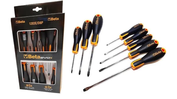 BETA KRETAKI SET 8kpl 1203E/D8P